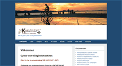 Desktop Screenshot of kmcab.se